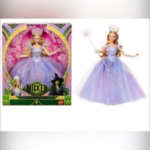 Universal Pictures’ Wicked: For Good Deluxe Glinda Doll with Movie-Inspired NIB